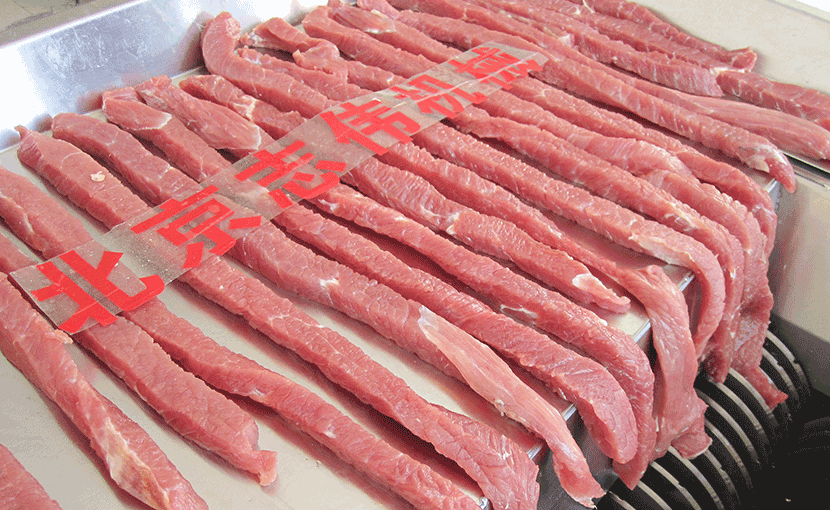 ZW-682大型切肉片、肉條機